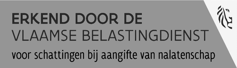 Schatter erkend door de Vlaamse Belastingdienst